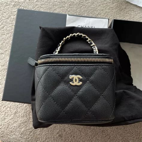 small vanity chanel bag|mini Chanel bag cost.